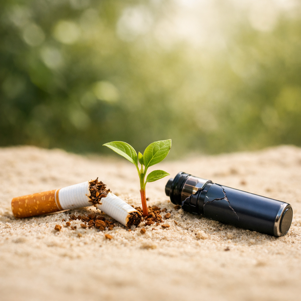 Stoppen met roken - stoppen met vapen